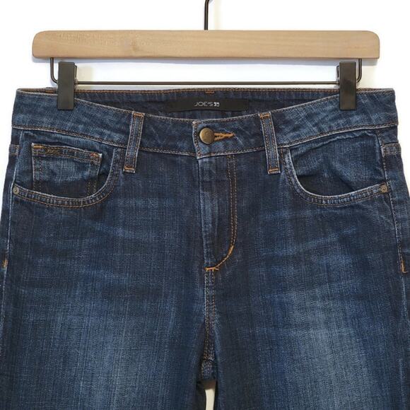 JOE'S Jeans Visionaire Flare Denim Jean Stephanie Dark Wash Mid Rise Stretch 28 - Picture 3 of 13